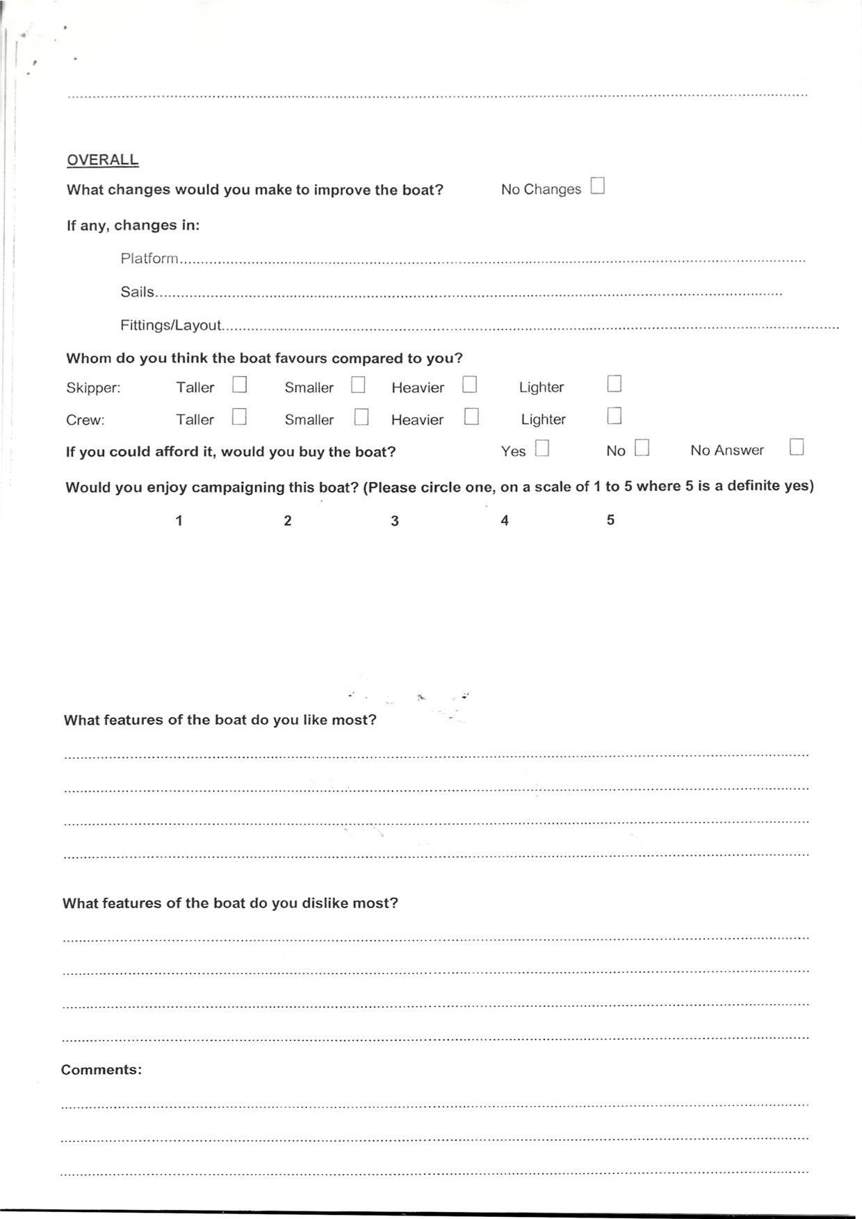 IFDS Evaluation Form #3