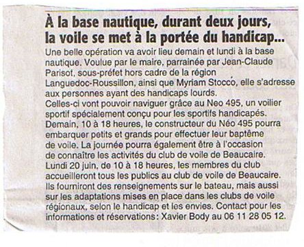 2011 Presse 02 Beaucaire